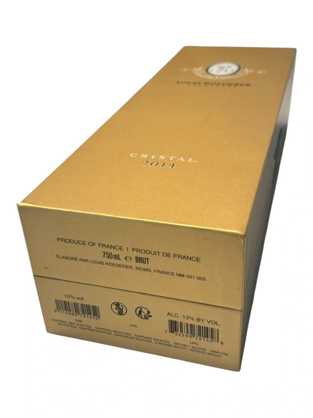 Louis Roederer Cristal 2014 empty box w/Booklet Luxury Gift Case - Picture 5 of 9